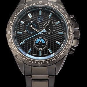 Reloj Original Shark Sh189 Correa Metal 3atm Analogo