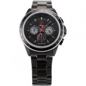 Reloj Original Shark Sh244 Correa Metal 3atm Analogo