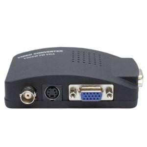 Convertidor Video Bnc S-video A Vga Monitor Plasma Lcd Led