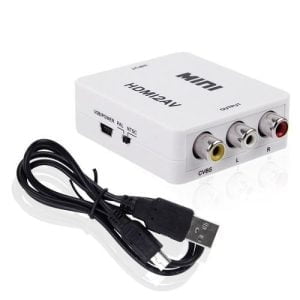 Convertidor De Video Hdmi A Av Video Compuesto Audio Tv Led