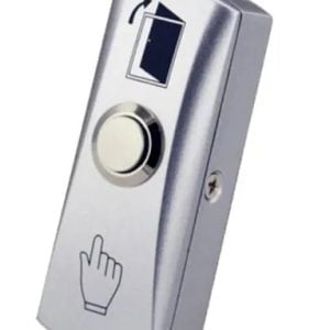 Pulsador Boton De Salida Metalico Control De Acceso