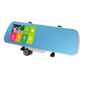 Retrovisor Camara Delantera Trasera Gps Google Maps Wifi