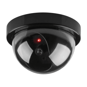 Camara De Seguridad Falsa Vigilancia Led Intermitente Simulacion