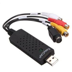 Tarjeta Usb Dvr Captura Video Audio Camaras Espia Vhs Dvd Cd
