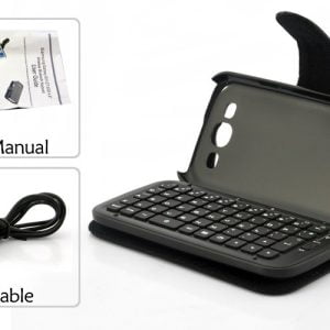Estuche Cuero Teclado Bluetooth Samsung Galaxy S3