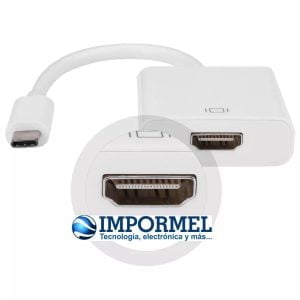 Adaptador Usb 3.1 Tipo C A Hdmi 4k Macbook