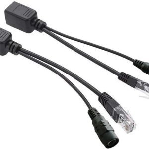 Inyector Poe Ethernet 10/100 Mbps Pasivo Kit