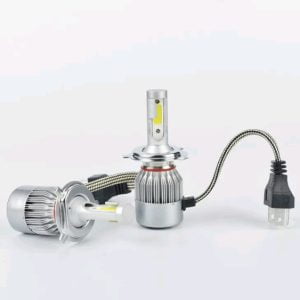 Kit Focos Led 8000 Lm De Poder 6500k H4 30000h 12v 24v Cob