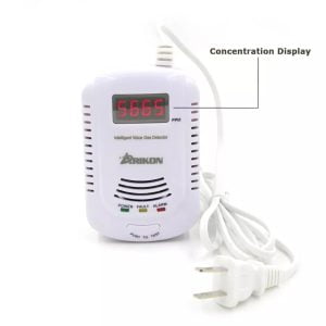 Sensor Detector De Fugas De Gas Con Display Bateria