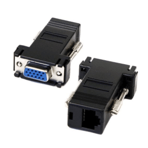 Extensor De Cable Vga Mediante Utp Cable Red Hasta 30 Metros