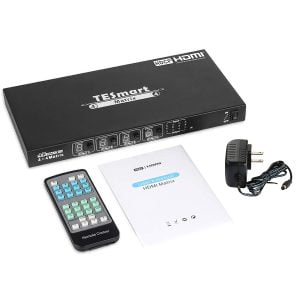 Switch Splitter Hdmi Matrix 4x4 Con Control Remoto Hdmi V1.3