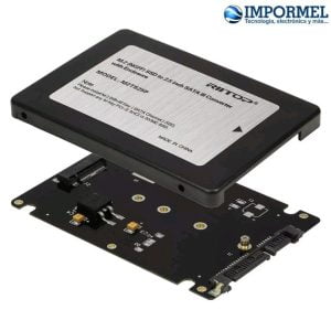 Case Enclousure M.2 Ngff (sata) Ssd A 2.5 Sata 3 22 Pines