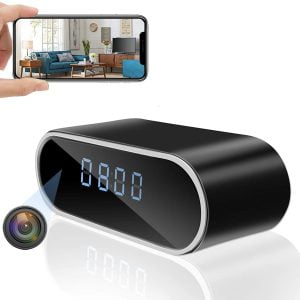 Cámara Reloj Espia Ip Wifi Hd 1080p Vision Nocturna Graba Sd