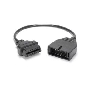 Cable Convertidor Daewoo Lada Gm 12 Pines A Obd2 16 Pines