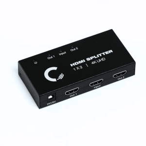 Splitter Hdmi 1 X 2 1x2 4k 3d Amplificado Activo Con Fuente