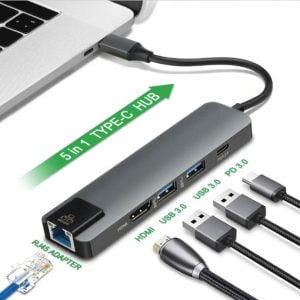 Adaptador Macbook Pro Multiport Usb C A Usb 3 Y Hdmi Lan