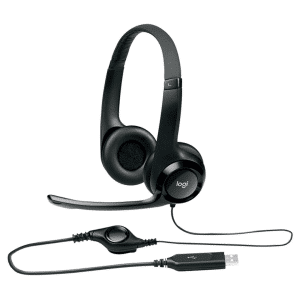 Headset Audifonos Headphones Con Microfono Logitech H390 Usb