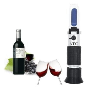 Refractometro Liquidos 0 Al 40 % Brix 0 Al 25% Alcohol Vino