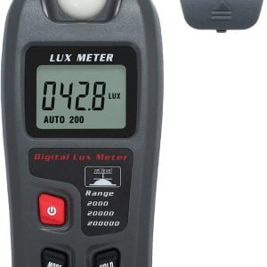 Luxómetro Digital Medidor Luz Iluminacion Camara 200k Lux