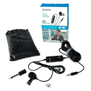 Microfono Boya By M1 Solapa Corbata Manos Libres Pc Canon