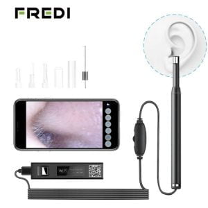 Camara Endoscopica Wifi Oido Nariz Dental Odontologico Led