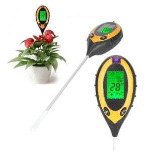 Medidor Ph Humedad Temperatura Luminosidad 4 En 1 Plantas
