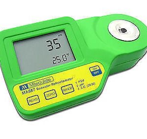 Salinometro 0-150 Ppt Refractometro Digital Milwuakee Ma887