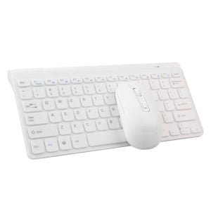 Teclado Mouse Inalámbrico Compatible Apple Mac iPad Pc