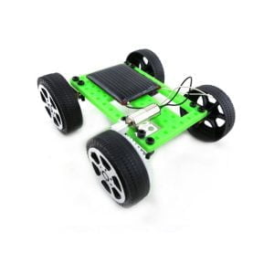 Kit De Carro Y Motor Con Panel Solar Para Armar Educacional