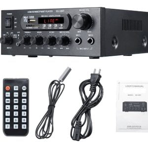 Amplificador Musica Sonido Ambiental Perifoneo Bluetooth Mp3