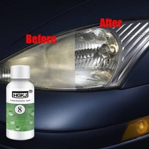 Kit Reparador Limpiador De Faros Auto Hgkj 8 Mejora Vision