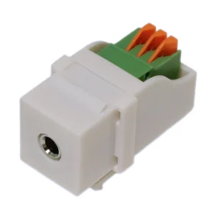 Faceplate Conector Keystone Audio 3.5mm