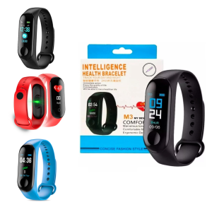 Smart Band M3 Con Termometro Watch Reloj Deportivo Fitness Varios Colores