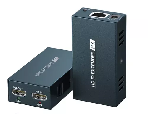 Extensor De Cable Hdmi Mediante Utp Hasta 200 Metros Cat5 6