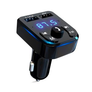 Transmisor Bluetooth 5.0 Fm Adaptador Radio Mp3 Usb Rapida