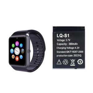 Bateria para smart watch LQ-S1 B-S1 HLX-S1 DZ09 DJ-09 W8 A1 V8 X6 FYM-M9 SCX-M9 QW09