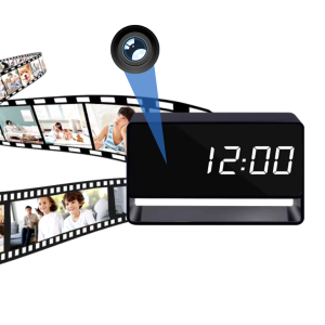 Camara Reloj Espia Ip Wifi 3 EN 1 Hd 1080p Vision Nocturna Bluetooth