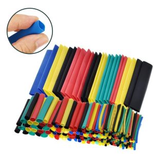 Kit Termoencogible 328 Pcs Termorretractil Cable Conexión