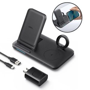 Anker Estación De Carga Inalámbrica 3 iPhone AirPods Watch
