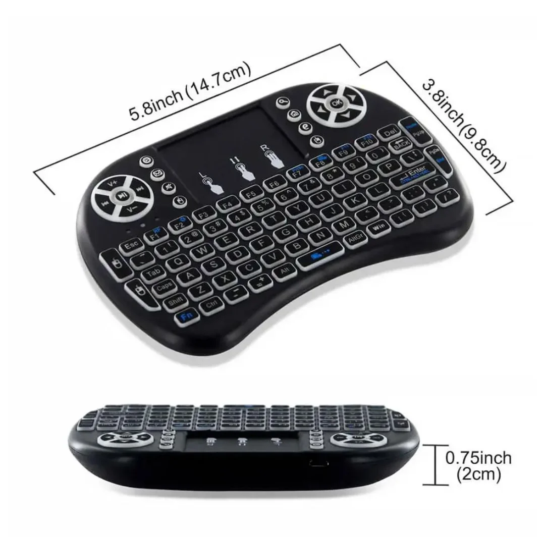 Mini Teclado Wireless Universal | Smart Tv Ps4 Xbox Control