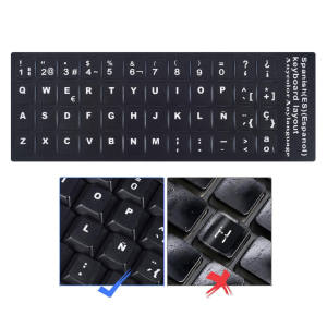 Sticker Pegatinas Teclados De Pc En Español