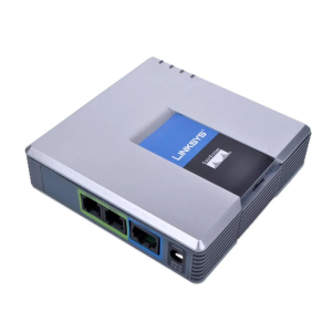 Adaptador Análogo A Telefonía Ip Voip Pap2t Linksys Sip