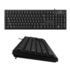 Teclado de Una Mano Genius Smart KB-100 QWERTY Español Color Negro