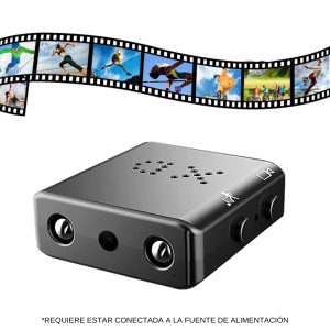 Mini Cámara Espia 4K Full HD 1080P XD Vision Nocturna IR-CUT