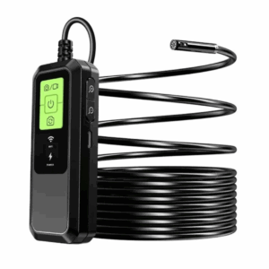 Cámara endoscópica Industrial WIFI 8mm boroscopio inspección otoscopio microscopio Digital con Vista frontal y lateral