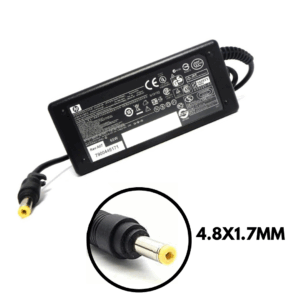 Cargador HP 18.5v 3.5A 65W 4.8mm X 1.7mm Plug Amarillo