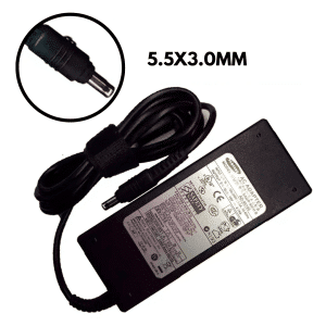 Cargador Adaptador Samsung 19v 4.74a 90W 5.5x3.0mm Plug Negro R540 R580 R620