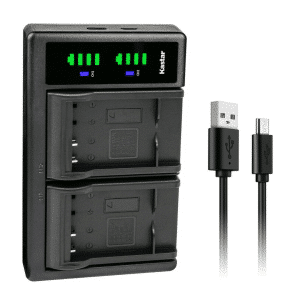 Cargador Doble Dual Panasonic Dmw-bck7 Dmw-bck7e Lumix Fh Fp Fs S Ft Fx USB